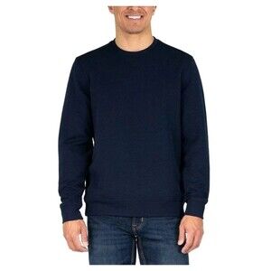 Gerry Men's Textured Crew Neck Long Sleeve Sweatshirt / Size M /‎ Blue / New